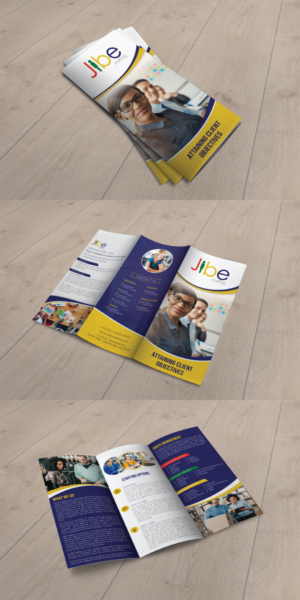 Flyer Design by alex989 for Jibe Staffing | Design: #26160300