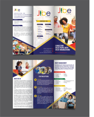 Flyer Design by alex989 for Jibe Staffing | Design: #26169353