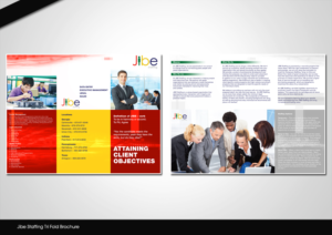Jibe Staffing Tri Fold Brochure | Flyer-Design von disign