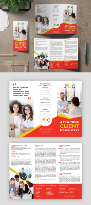 Flyer Design by debdesign for Jibe Staffing | Design: #26157149