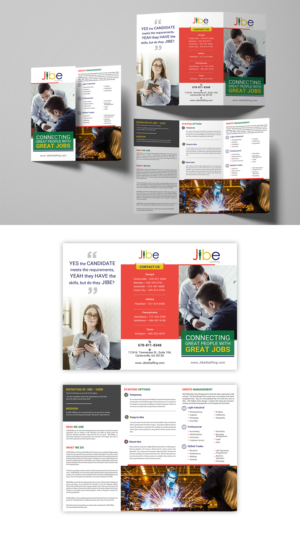 Flyer Design by debdesign for Jibe Staffing | Design: #26165629