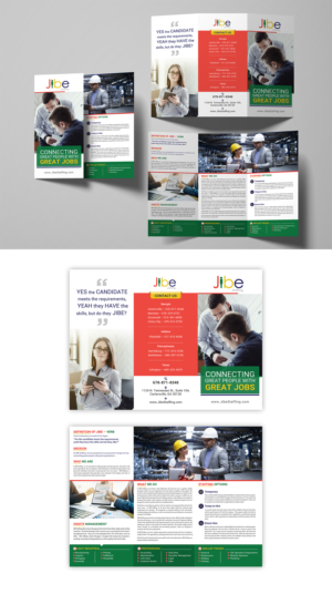 Flyer Design by debdesign for Jibe Staffing | Design: #26165630