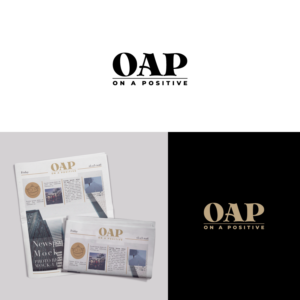 OAP,  On A Positive | Logo Design by TerryBogard
