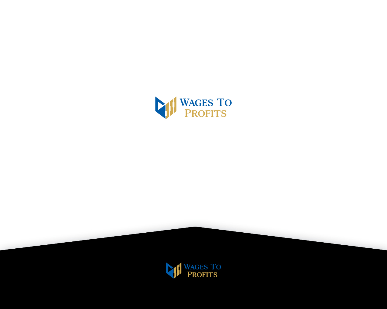 Logo Design by damakyjr for Wages To Profits | Design #26153338