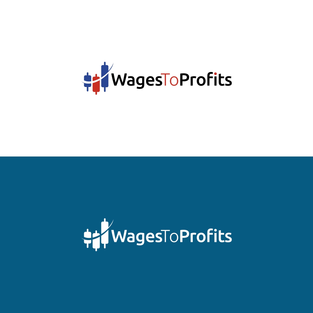 Logo Design by Basksh Designs for Wages To Profits | Design #26154875