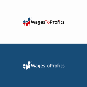 Logo Design by Basksh Designs for Wages To Profits | Design: #26154877