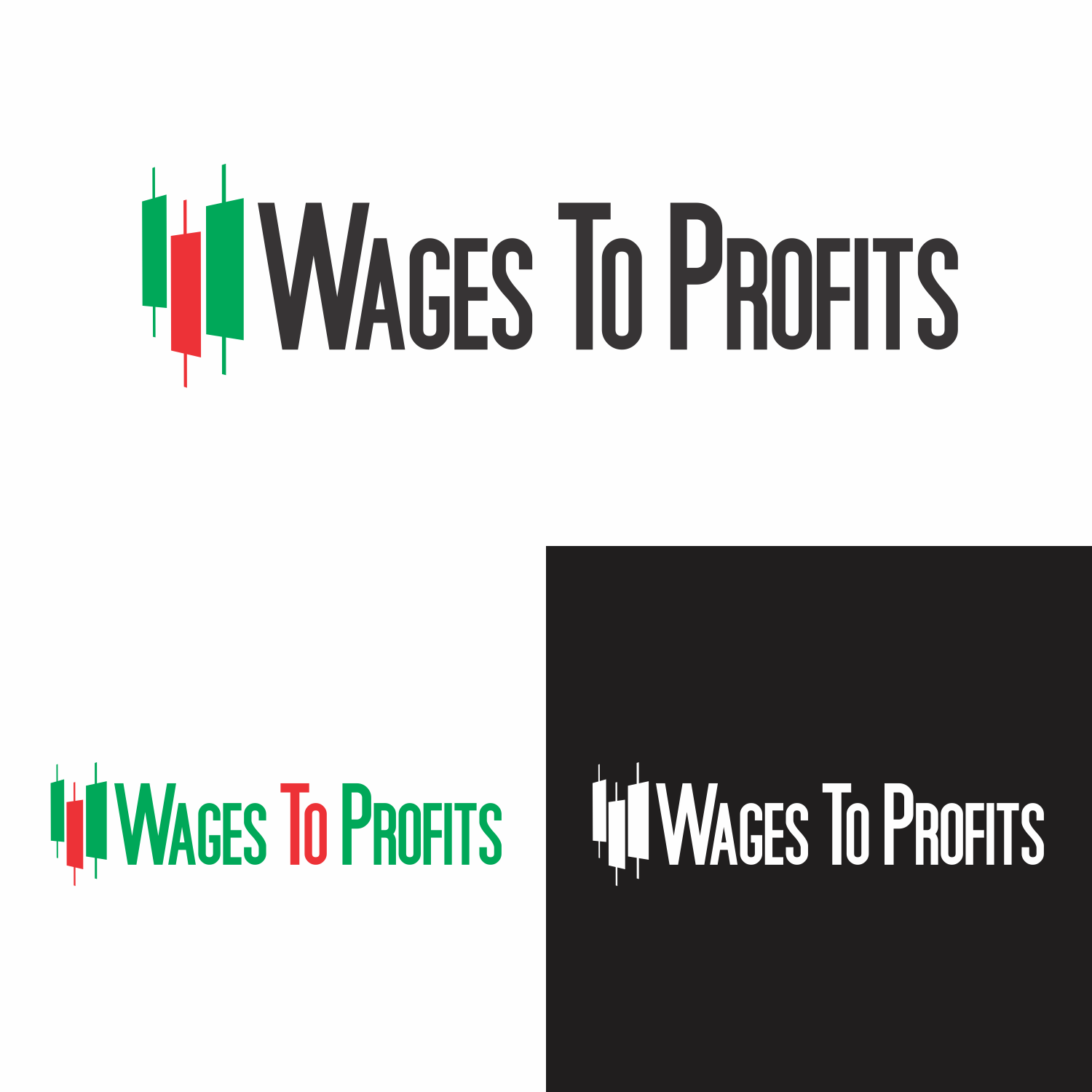 Logo Design by Doddy.K.Insani for Wages To Profits | Design #26152459