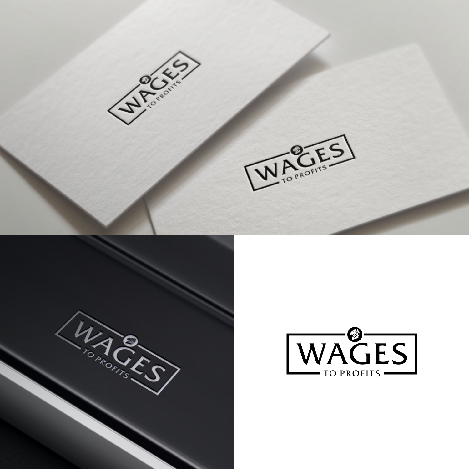Logo Design by galang1996 2 for Wages To Profits | Design #26154703