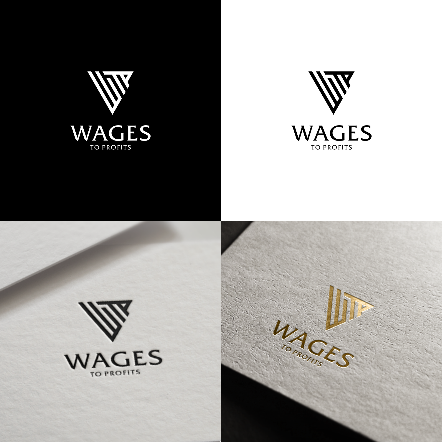 Diseño de Logo por galang1996 2 para Wages To Profits | Diseño #26154704