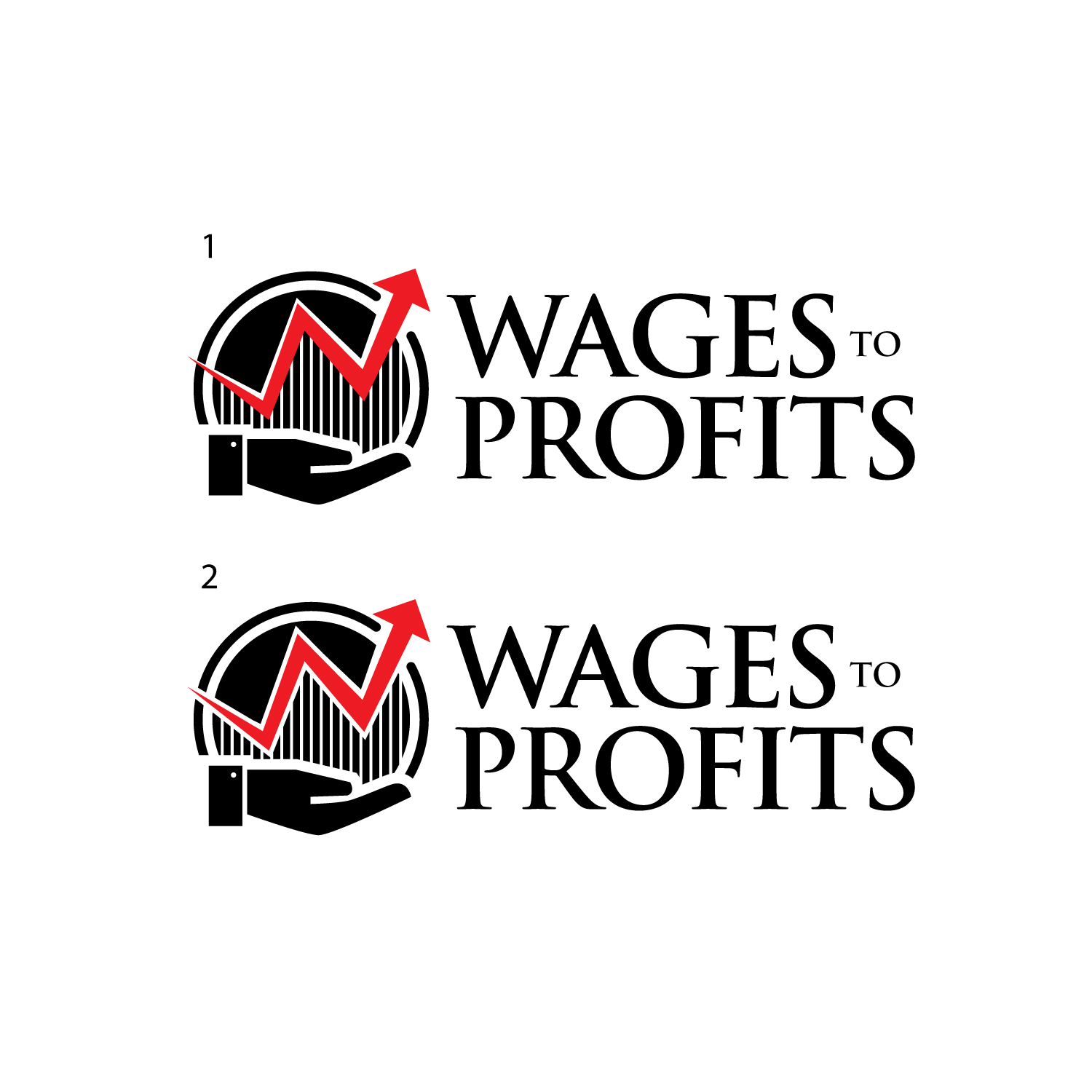 Logo Design by geni for Wages To Profits | Design #26154346