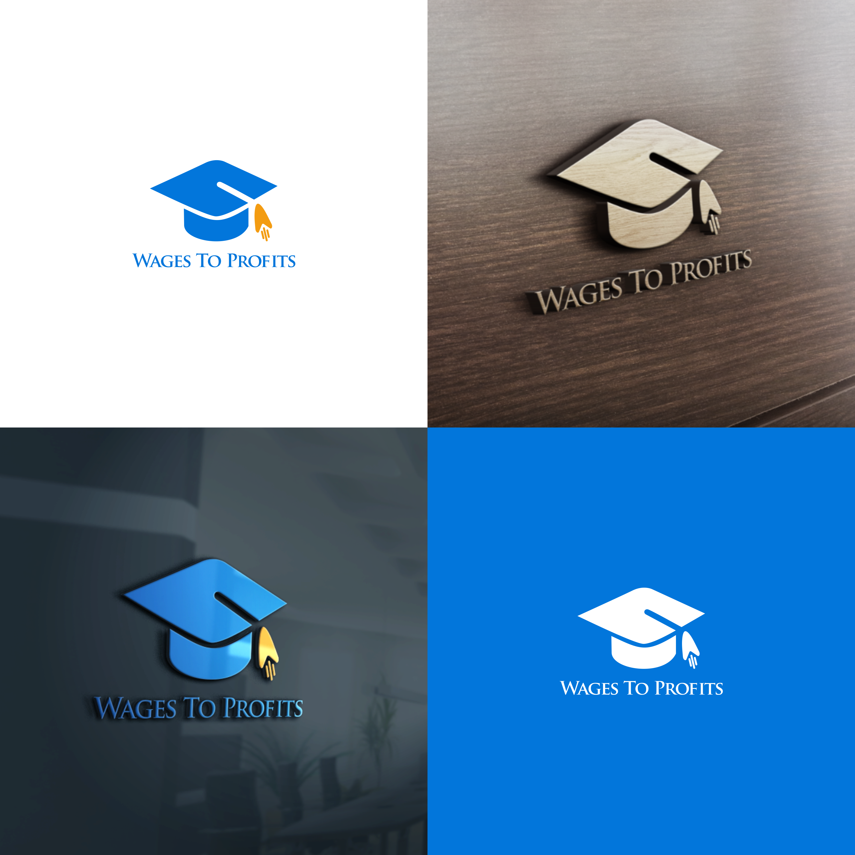 Design de Logo par Gambar Drips pour Wages To Profits | Design #26152726