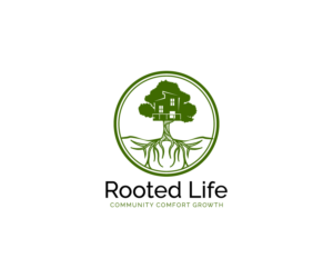 Rooted Life- Community Comfort Growth | Logo Design by WahyuHMD