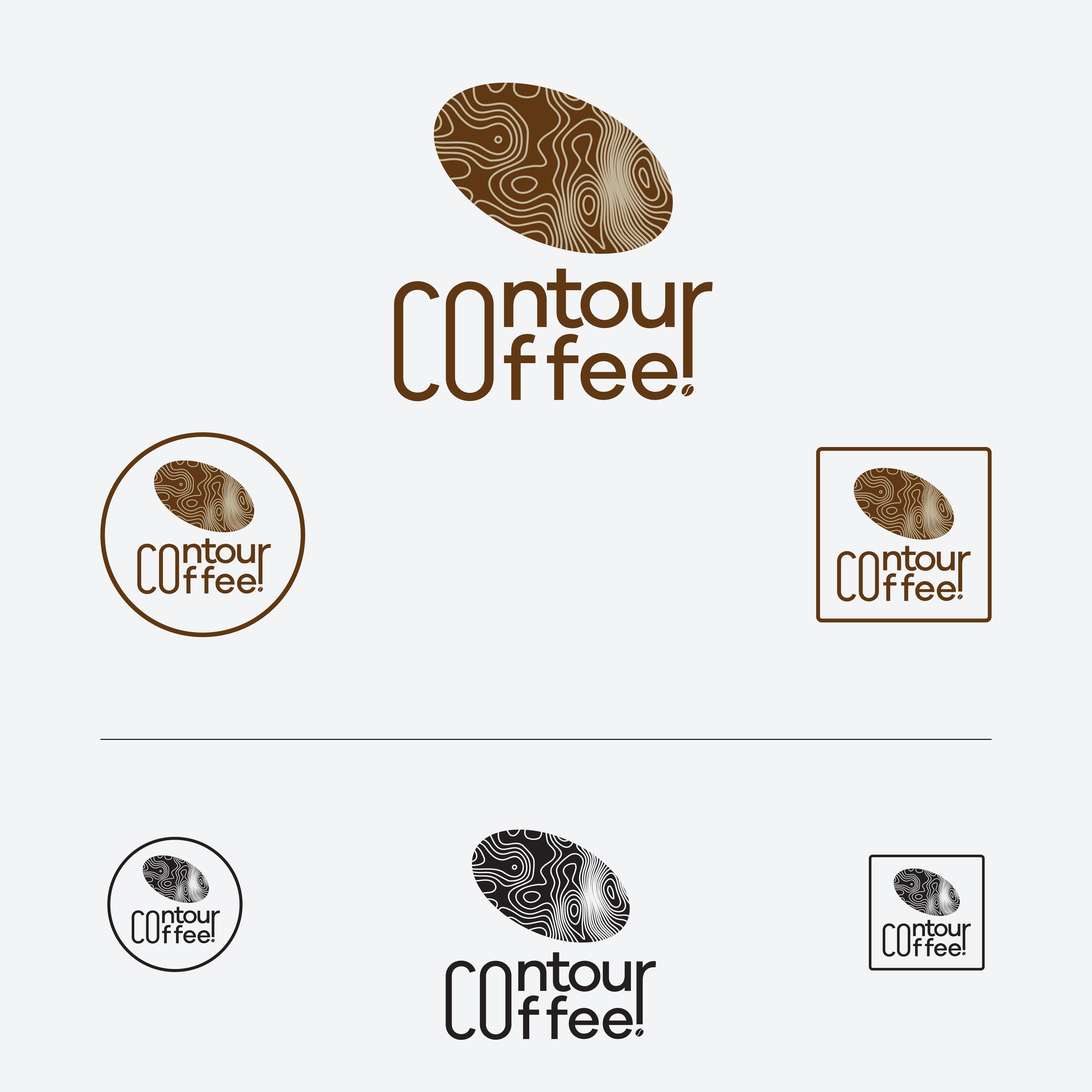 Logo Design by Elizabeta for Contour Coffee | Design #26166444