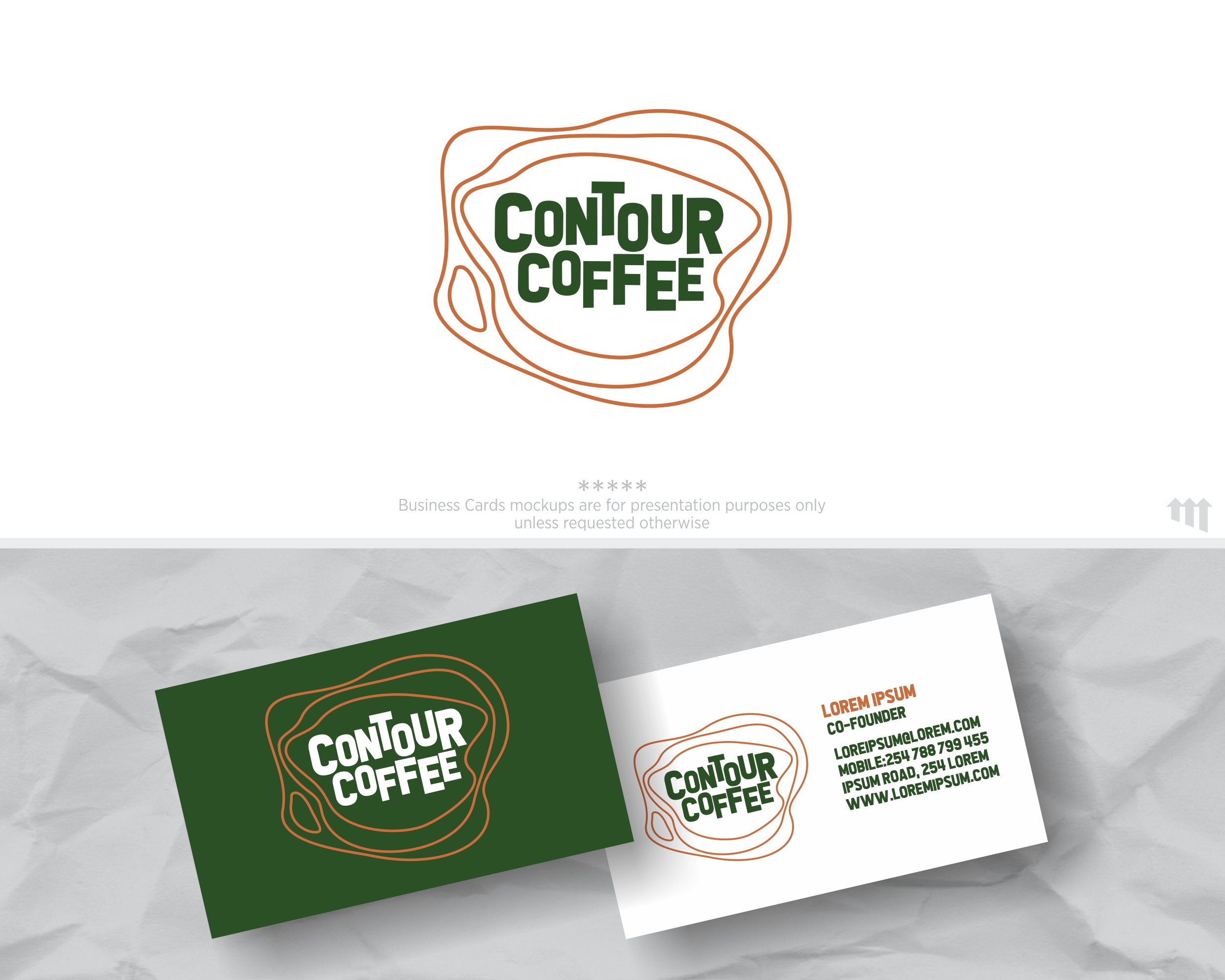 Logo Design by MBARO for Contour Coffee | Design #26163292