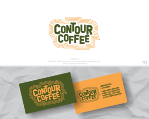 Logo Design by MBARO for Contour Coffee | Design: #26163294