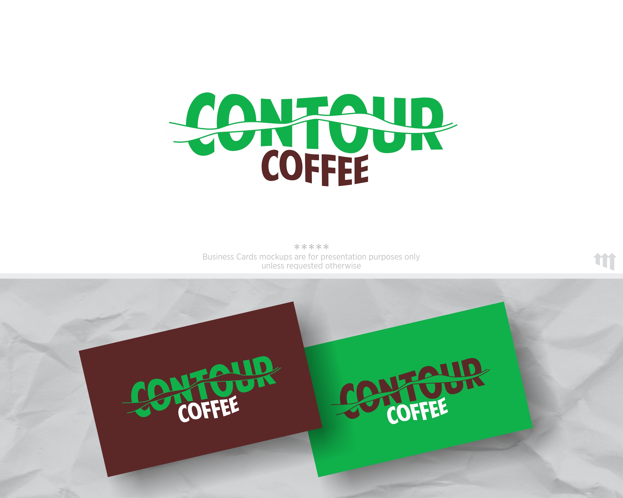 Logo Design by MBARO for Contour Coffee | Design #26169596