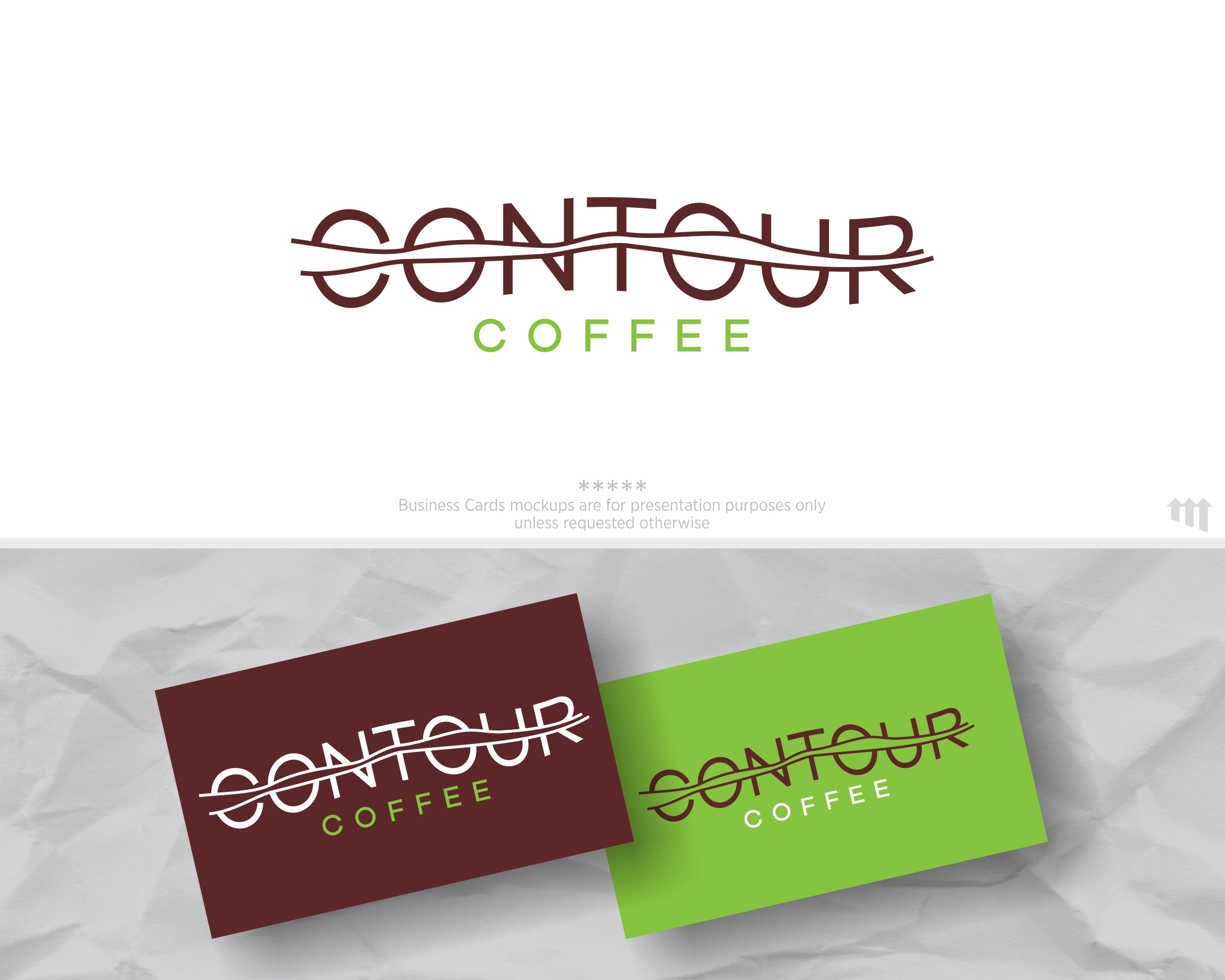 Logo Design by MBARO for Contour Coffee | Design #26169597