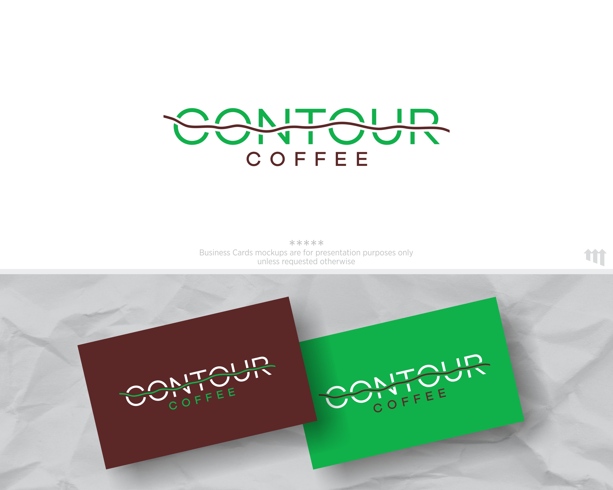 Logo Design by MBARO for Contour Coffee | Design #26169598