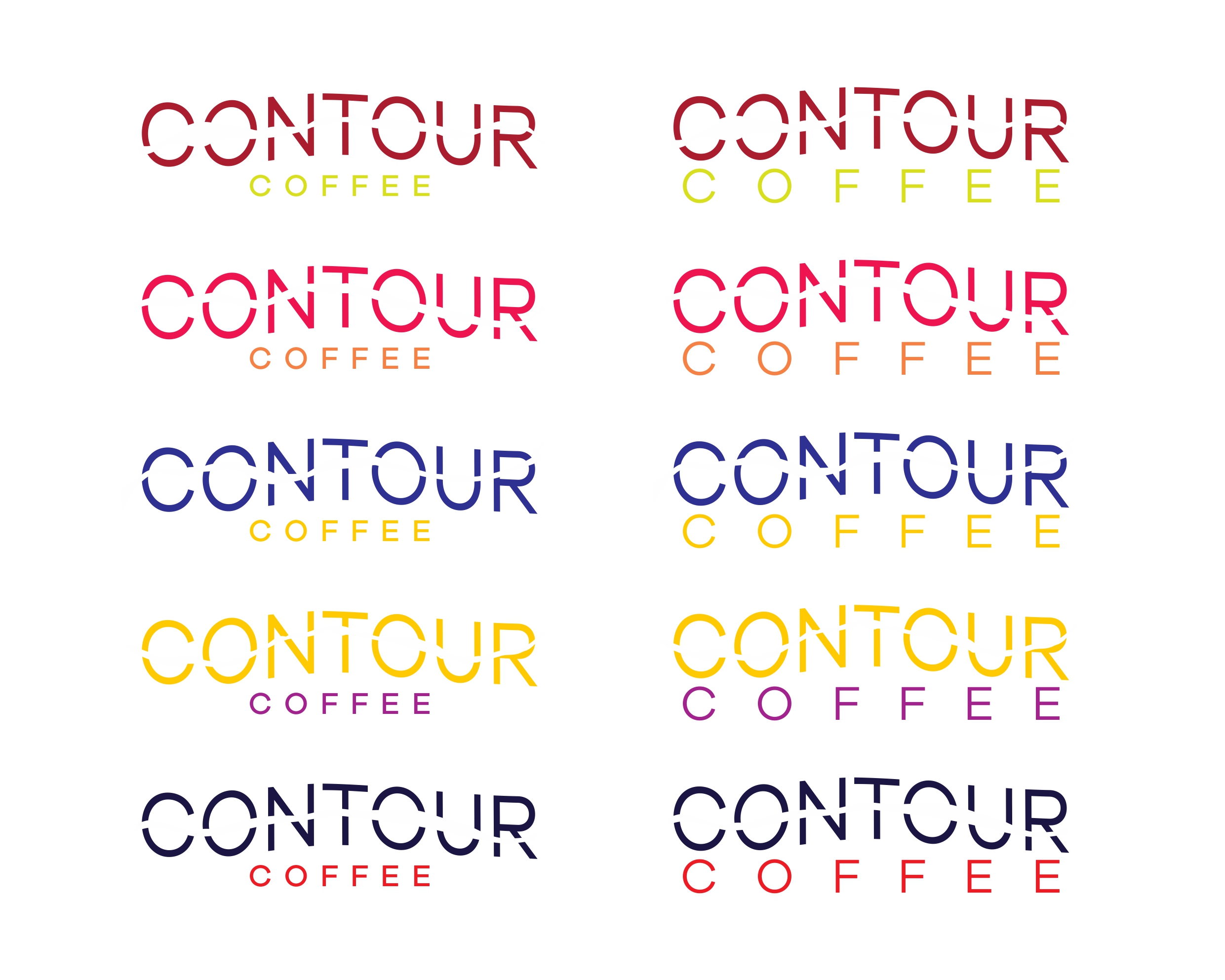 Logo Design by MBARO for Contour Coffee | Design #26195819