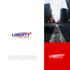 Liberty Freight | Logo Design by MX LogoArt