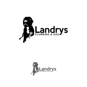 Landrys Plumbing & Gas | Logo Design by Graphic Bricks