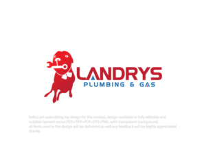 Landrys Plumbing & Gas | Design de Logo par adnan001 2