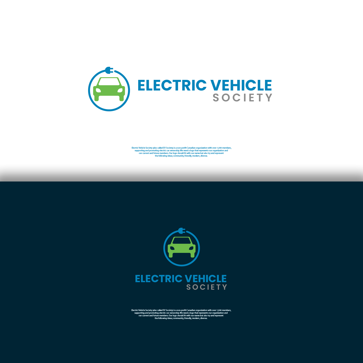 Logo Design by nzdesigners for Electric Vehicle Society | Design #26162705