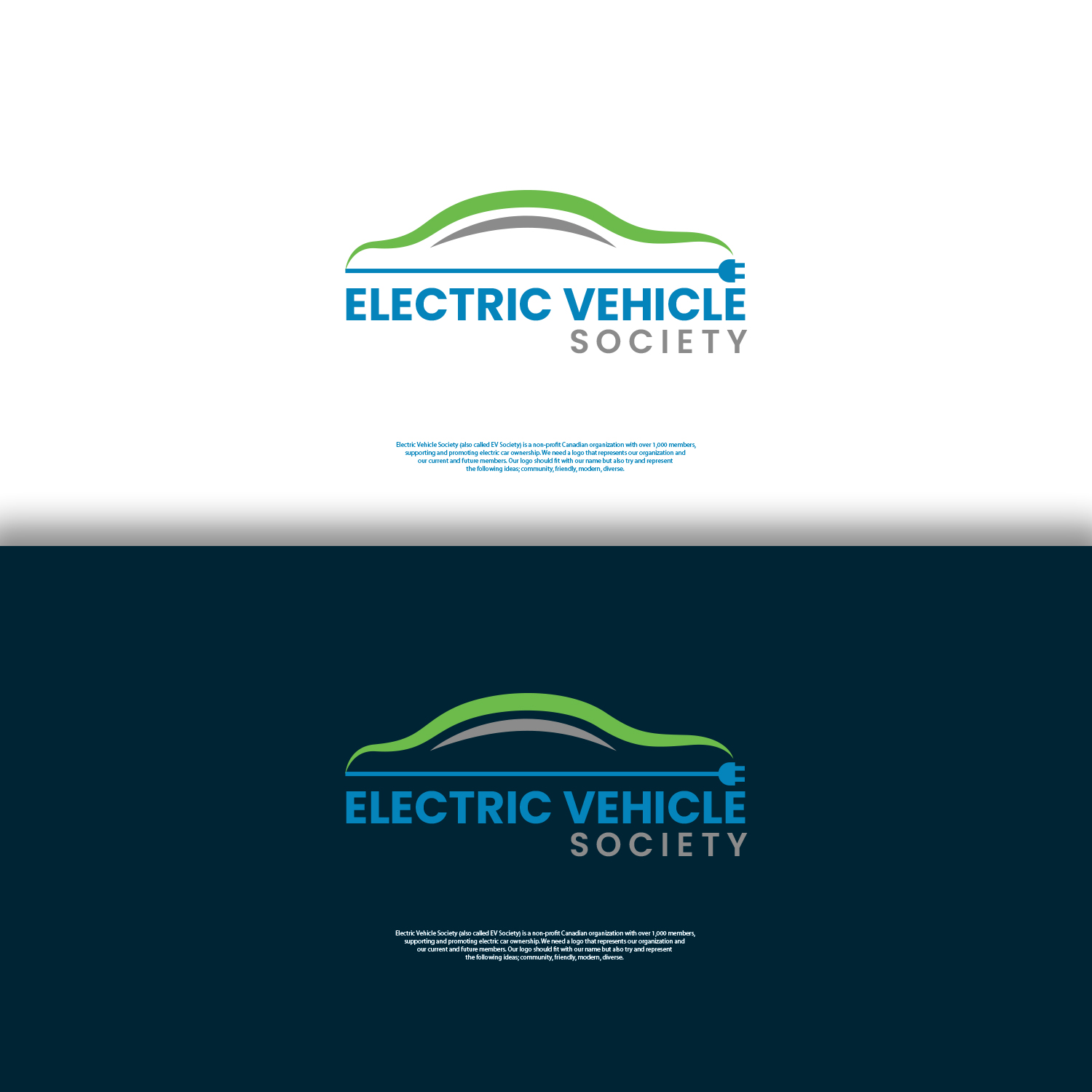 Logo Design by nzdesigners for Electric Vehicle Society | Design #26162706