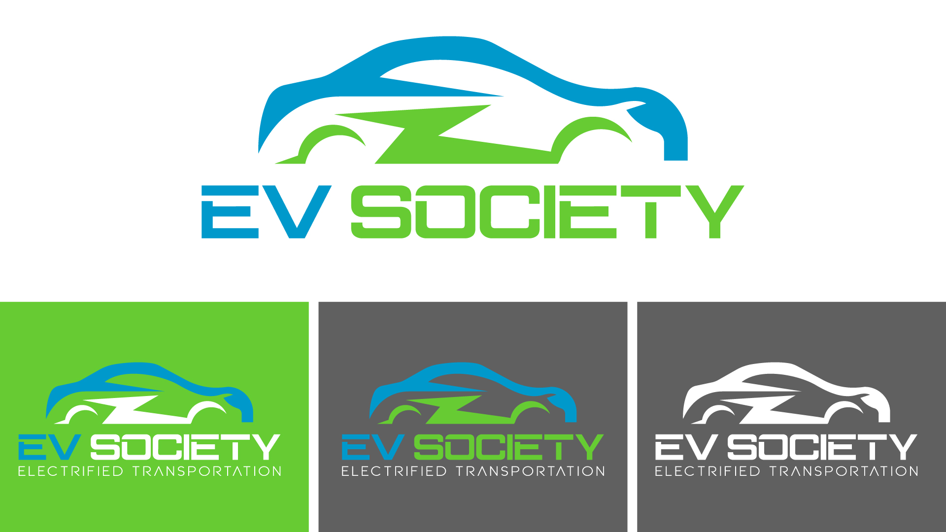 Logo Design by ompratapsinha 2 for Electric Vehicle Society | Design #26190977
