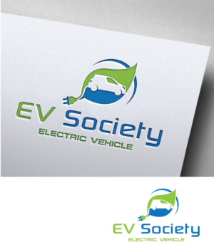 EV Society / Electric Vehicle Society / EVS (only one of these) | Logo Design by HEAVEN ART