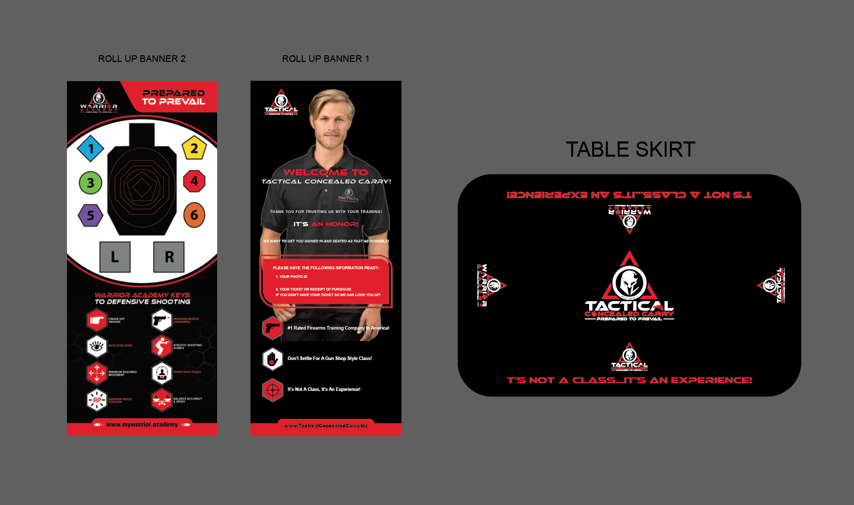 Trade Show Booth Design by Einder for Tactical Concealed Carry | Design #26176573