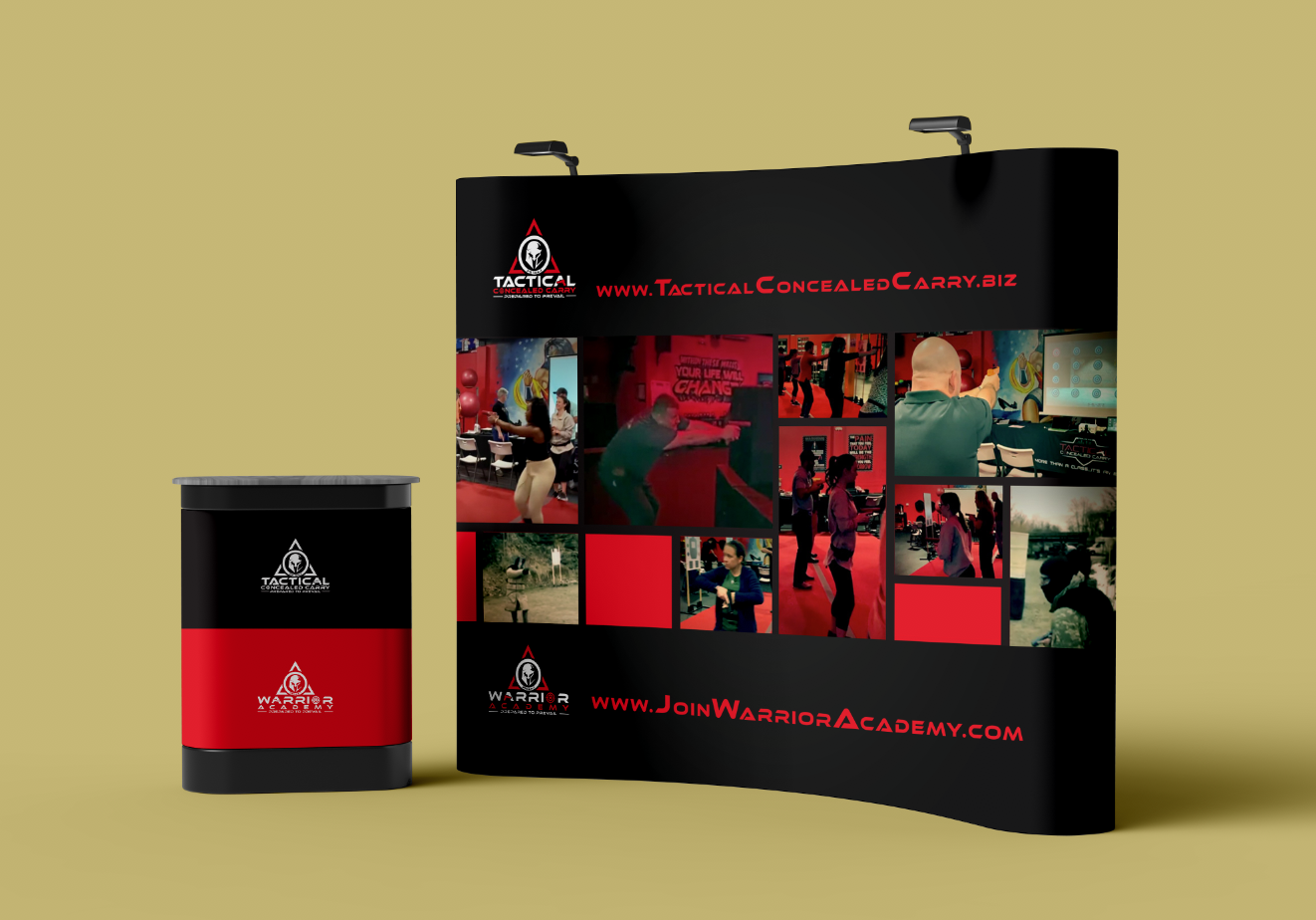 Trade Show Booth Design by Einder for Tactical Concealed Carry | Design #26195843