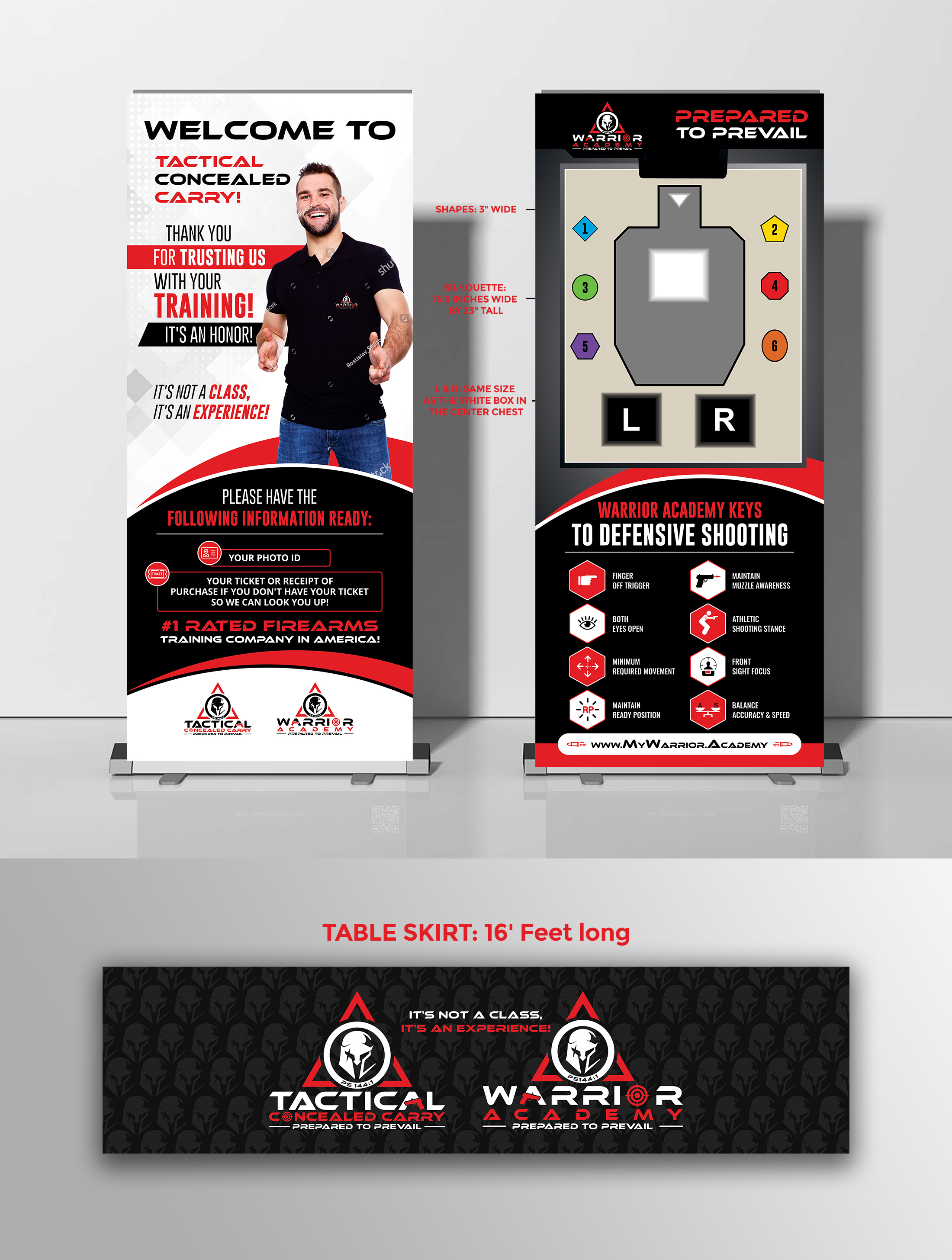 Trade Show Booth Design by ecorokerz for Tactical Concealed Carry | Design #26221021