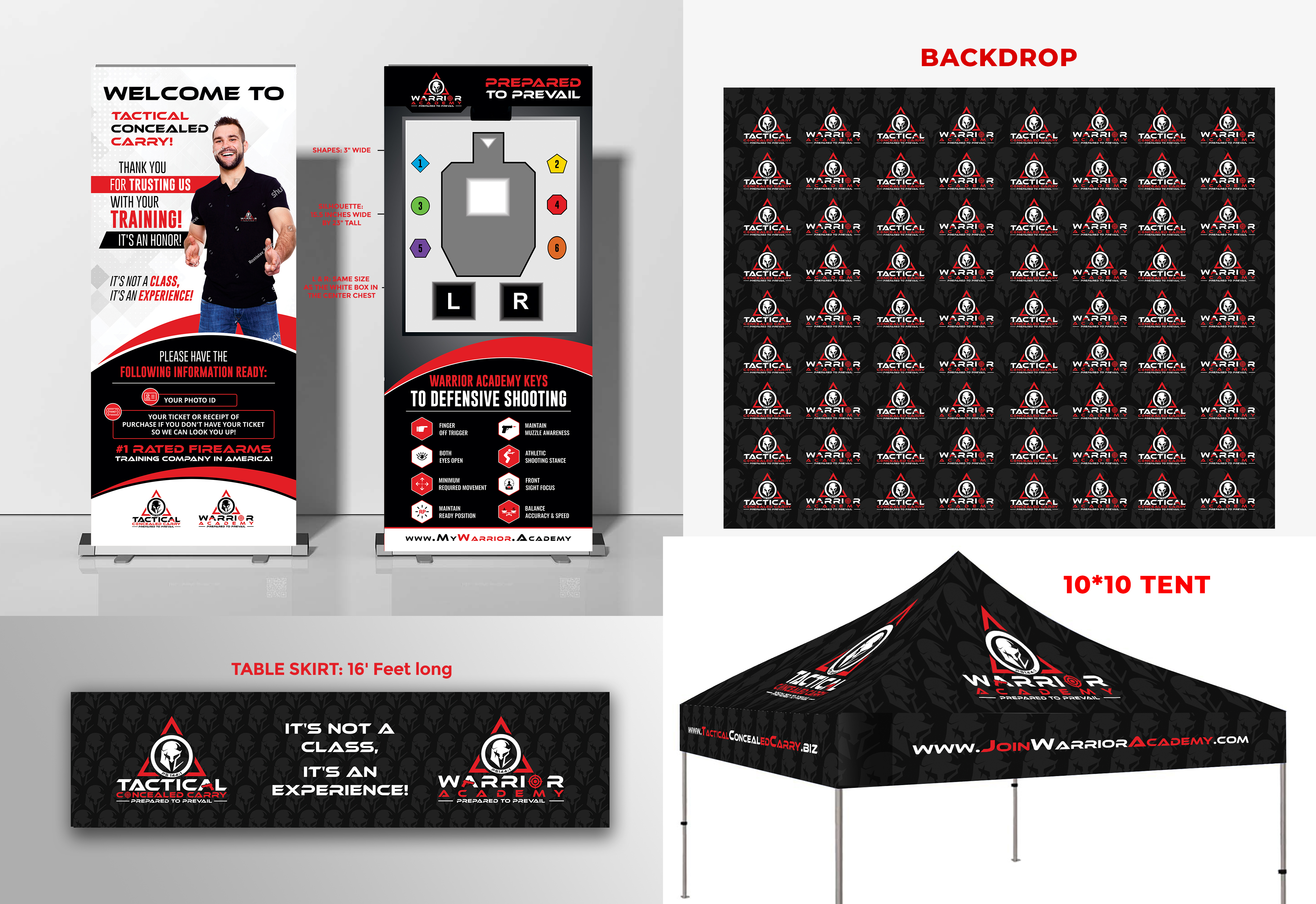 Diseño de Stand de Feria por ecorokerz para Tactical Concealed Carry | Diseño #26241561