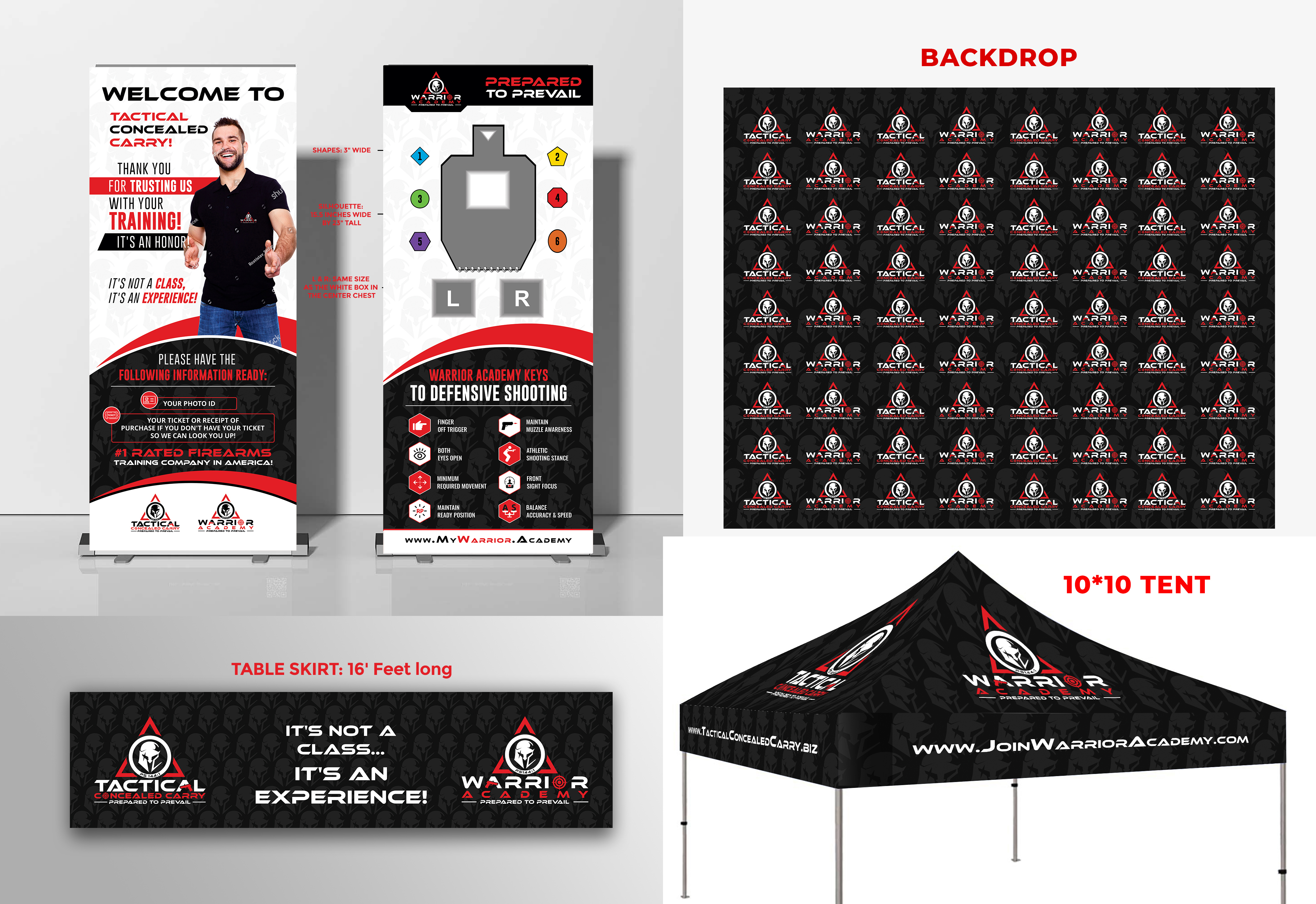 Diseño de Stand de Feria por ecorokerz para Tactical Concealed Carry | Diseño #26292888