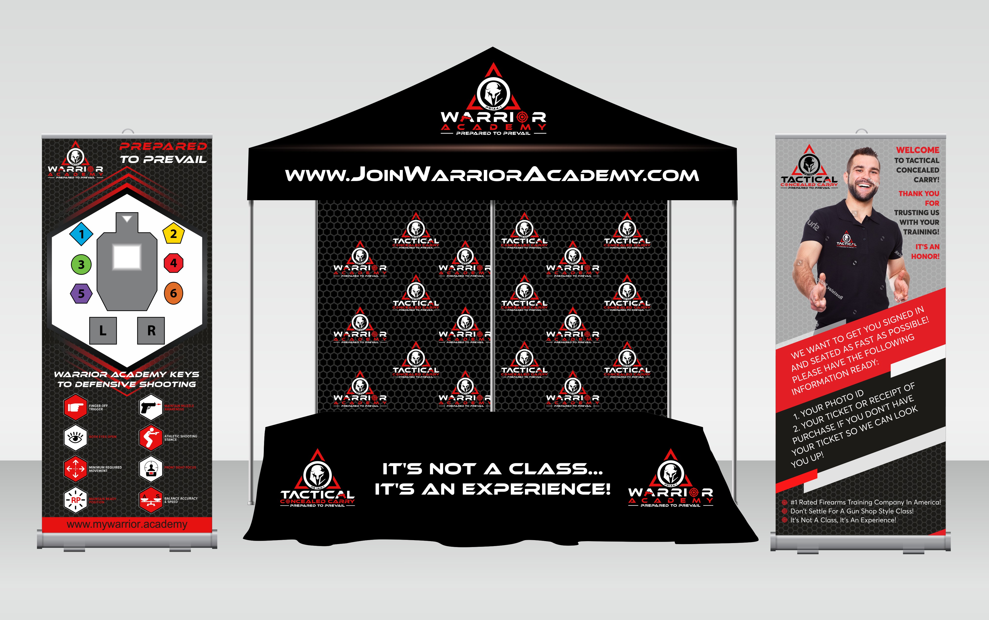 Trade Show Booth Design by Maestroto for Tactical Concealed Carry | Design #26184151
