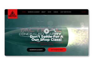 Web Design by aleeoe for Tactical Concealed Carry | Design: #26184576