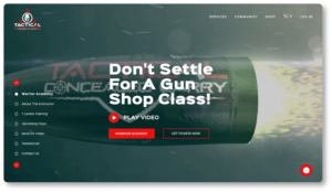 Web Design by aleeoe for Tactical Concealed Carry | Design: #26192430