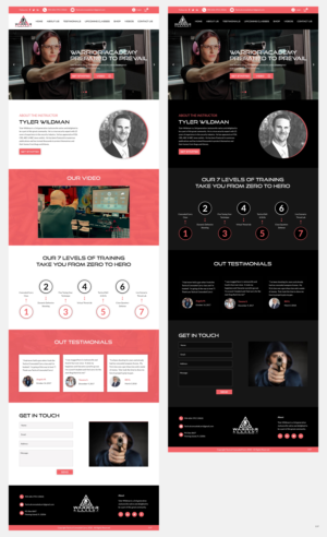 Diseño Web por pb para Tactical Concealed Carry | Diseño: #26162984