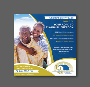 11 x 11 Flyer Design for Social Media - Reverse Mortgages | Design de Flyer par alex989