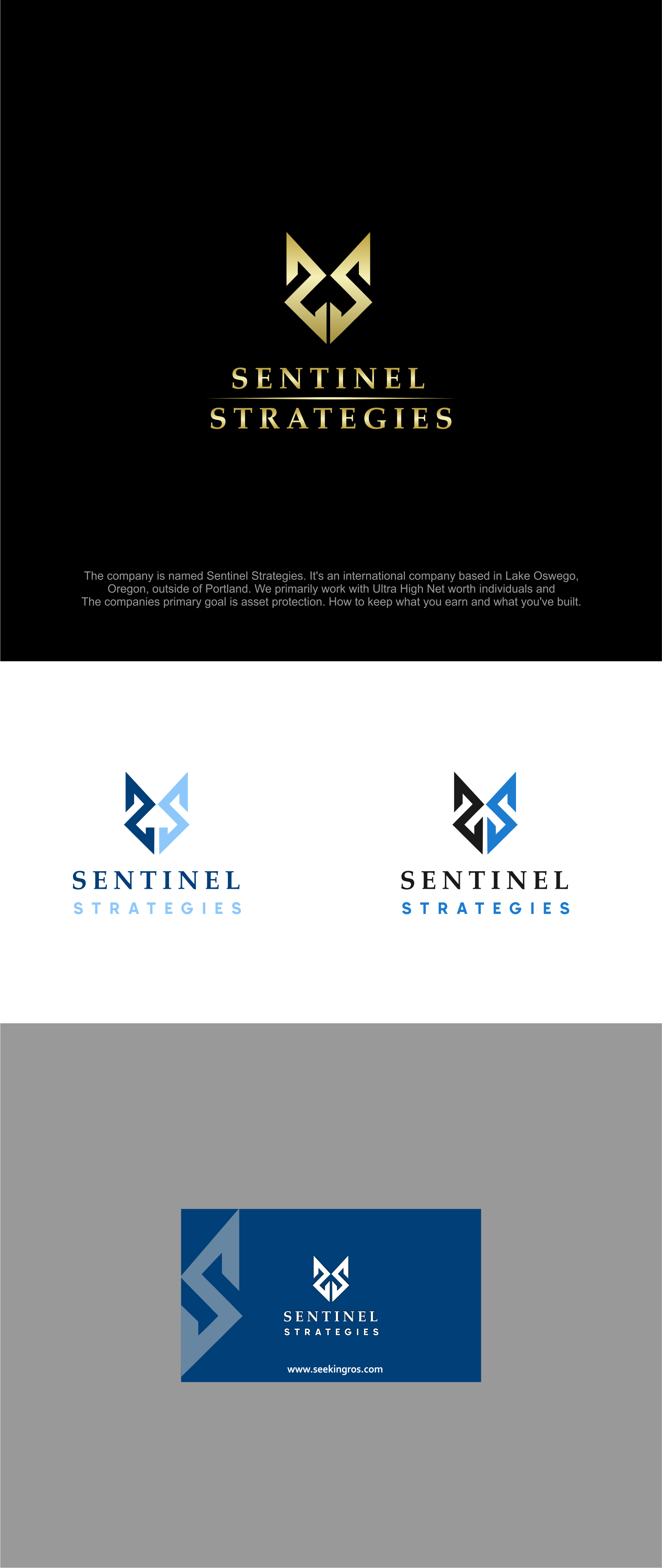 Logo Design by mike edan for Sentinel Way | Design #26190995