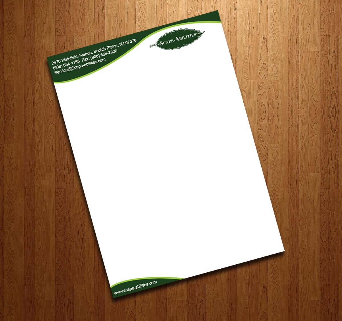 Letterhead Design by Armin Shohrati for this project | Design #3071885