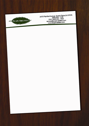 Letterhead Design by Aysan for this project | Design: #3040264
