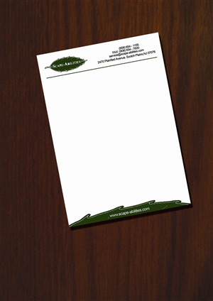 Letterhead Design by Aysan for this project | Design: #3054716