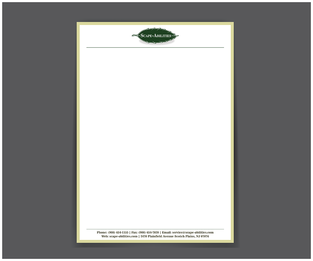 Letterhead Design by CreativeMask for this project | Design #3045900