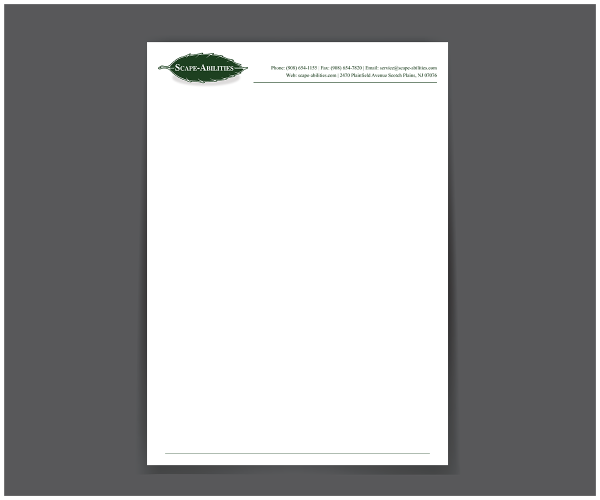 Letterhead Design by CreativeMask for this project | Design #3045908