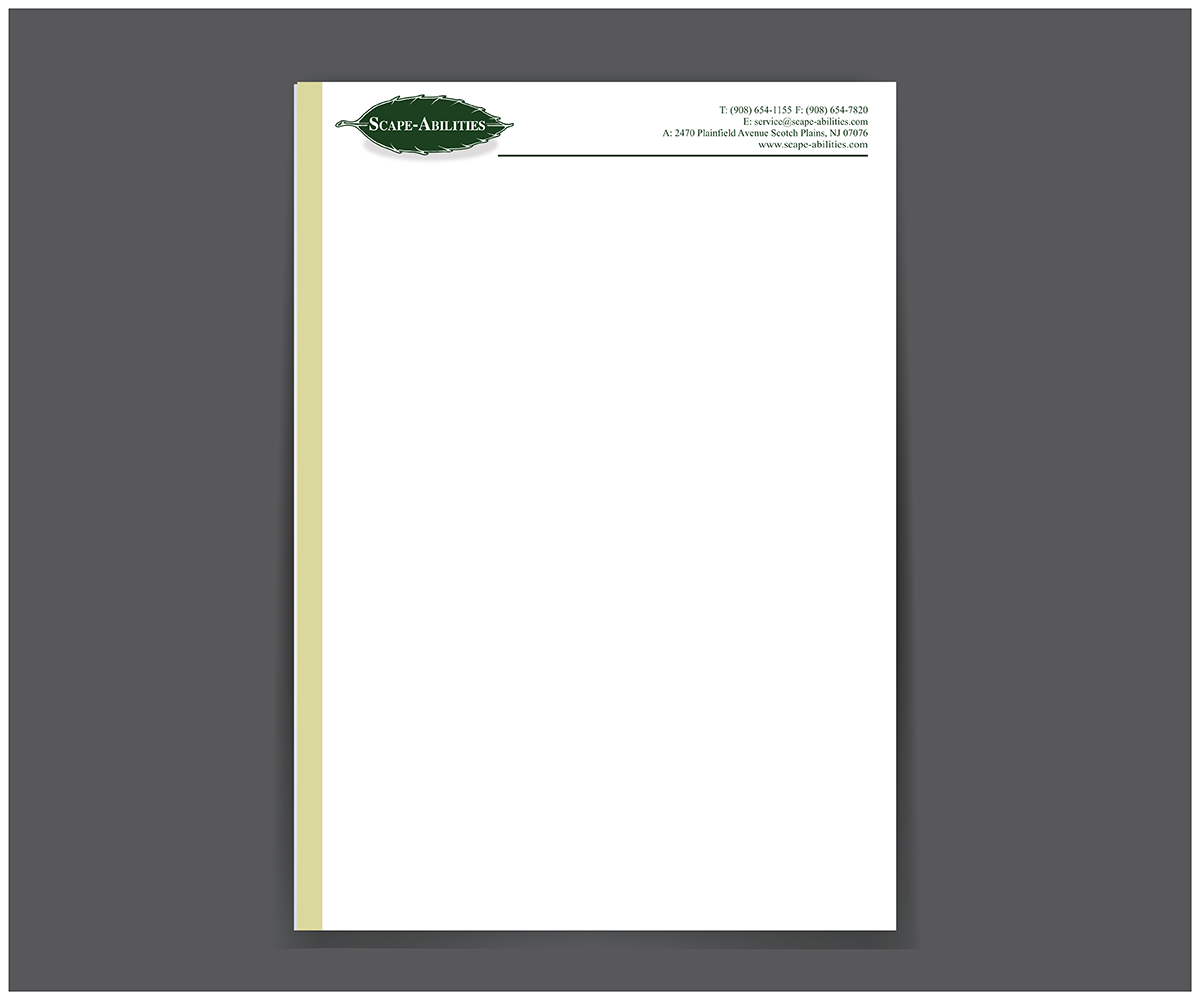 Letterhead Design by CreativeMask for this project | Design #3045912