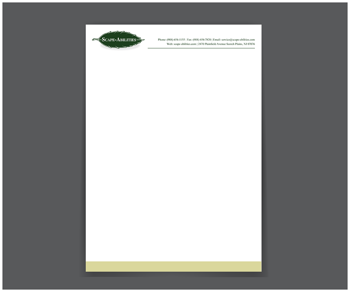 Letterhead Design by CreativeMask for this project | Design #3056144