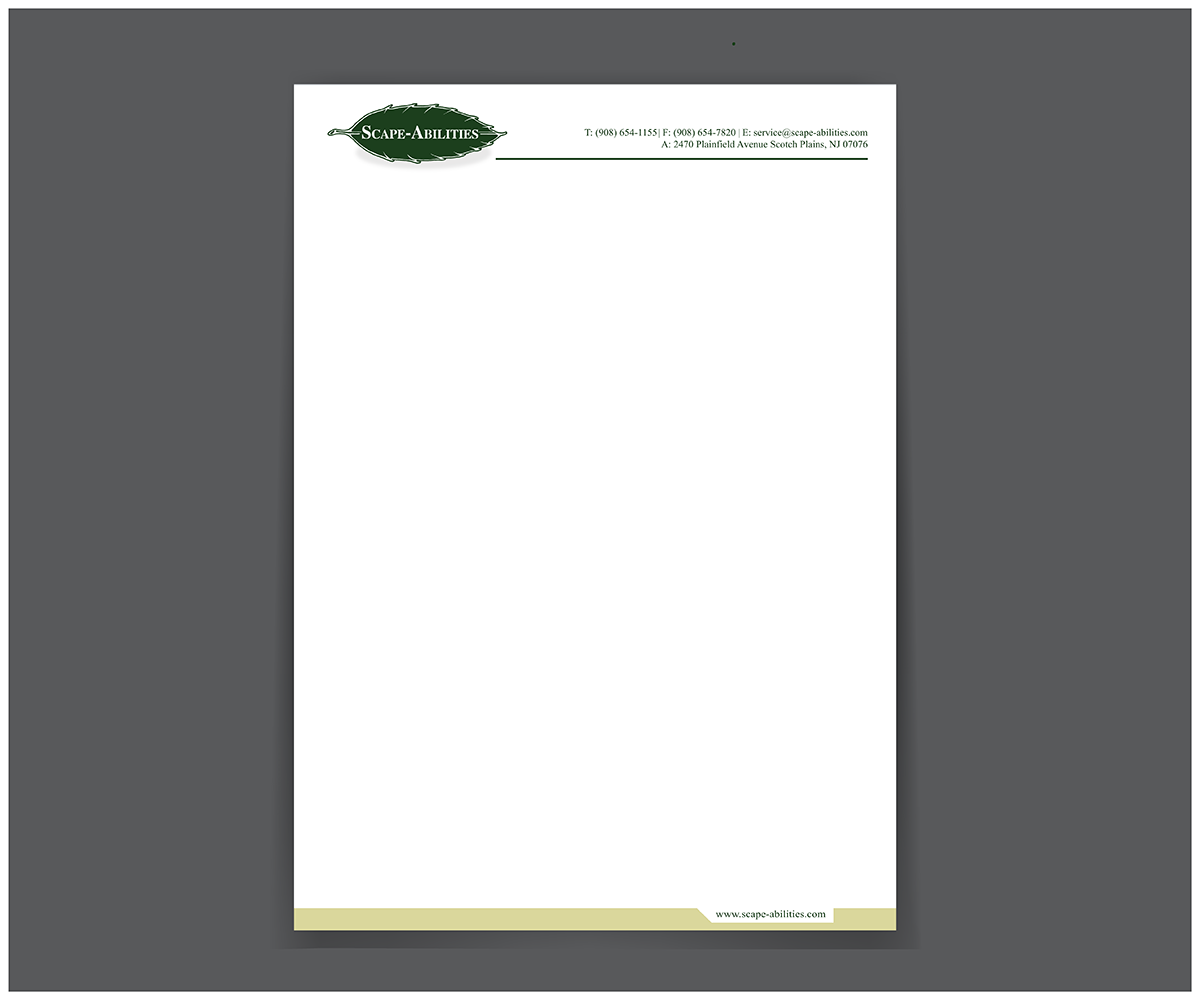 Letterhead Design by CreativeMask for this project | Design #3056146
