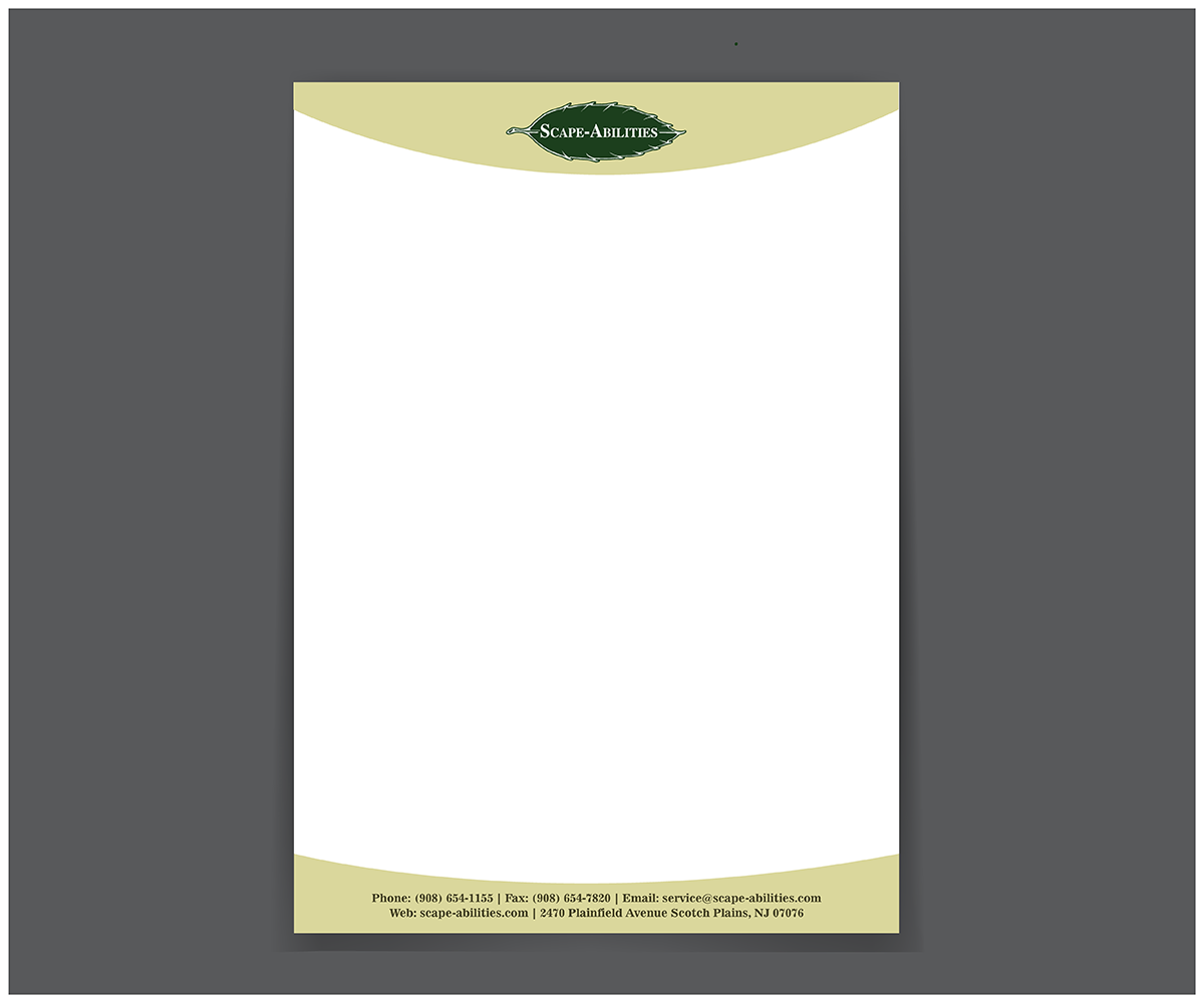 Letterhead Design by CreativeMask for this project | Design #3056163
